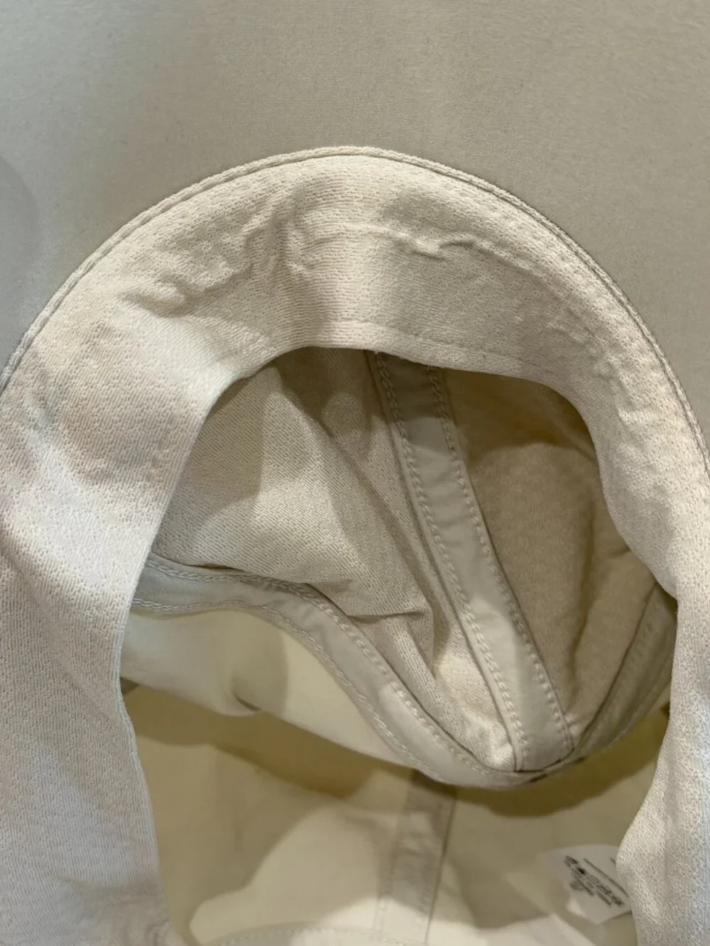 Lululemon Tan/Beige Ponytail Baseball Hat Cap